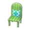 Green Chair (Light Green - Green) NL Model.png