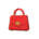 Pleather Handbag's Red variant