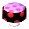 Polka-Dot Stool (Pop Black - Peach Pink) NL Model.png