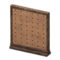 Short Simple Panel (Dark Brown - Pegboard) NH Icon.png