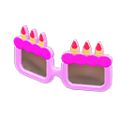 Birthday Shades (Pink) NH Storage Icon.png