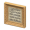 Fancy Frame (Light Brown - Fairy-Tale) NH Icon.png