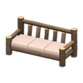 Log Extra-Long Sofa (New Horizons) - Animal Crossing Wiki - Nookipedia