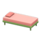 Simple Bed (Green - Pink) NH Icon.png