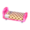 Polka-Dot Bed (Ruby - Cola Brown) NL Model.png