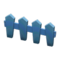 Simple Wooden Fence (Blue) NH Icon.png