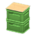 Stacked Bottle Crates's Green variant