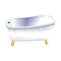 Claw-foot tub