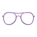 Double-Bridge Glasses (Purple) NH Icon.png