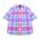 Madras Plaid Shirt's Pink variant