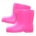 Rain boots's Pink variant
