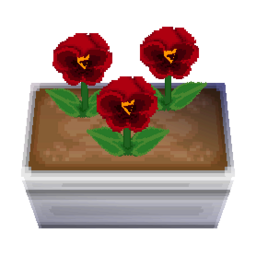 Red pansies (Wild World) - Animal Crossing Wiki - Nookipedia