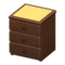 Simple Small Dresser (Brown - Yellow) NH Icon.png