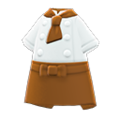 Chef's Outfit (Brown) NH Storage Icon.png