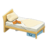Sloppy Bed (Light Wood - Beige) NH Icon.png