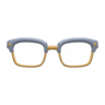 Squared Browline Glasses (Gray) NH Icon.png