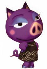 Artwork of Sue E the Pig