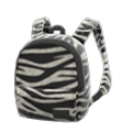 Zebra-Print Backpack (White) NH Storage Icon.png