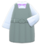 Box-Skirt Uniform (Gray) NH Icon.png