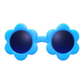 Flower Sunglasses (Blue) NH Icon.png