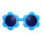 Flower Sunglasses (Blue) NH Icon.png