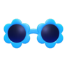 Flower Sunglasses (Blue) NH Icon.png