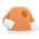 Layered shirt's Orange variant