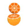 orange chair