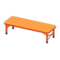 Outdoor Bench (Red - Orange) NH Icon.png