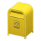 Steel Trash Can (Yellow - Plastics) NH Icon.png