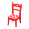 Cute Chair (Red) NH Icon.png