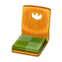 Floor Seat (Light Brown - Green) NL Model.png