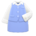 Office uniform's Blue variant