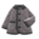 Quilted down jacket's Gray variant