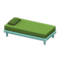 Simple Bed (Blue - Green) NH Icon.png