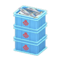 Stacked Fish Containers (Light Blue - Scallop) NH Icon.png