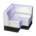 Box corner sofa's White variant