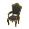 Elegant Chair (Gold - Damascus-Pattern Black) NH Icon.png