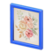 Framed Poster (Blue - Flowers) NH Icon.png