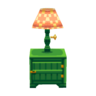 green lamp