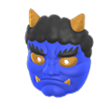 Horned-Ogre Mask (Blue) NH Storage Icon.png