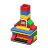 LEGO® fireplace