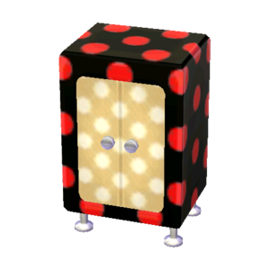 Polka-Dot Closet (Pop Black - Caramel Beige) NL Model.png