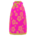 Sleeveless silk dress's Pink variant