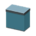 Tall simple island counter's Blue variant