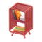 Tubular Shelves (Red - Orange) NH Icon.png