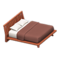 Artful Bed (Cherry Wood - Azuki Red) NH Icon.png