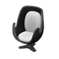 Artsy Chair (Black - White) NH Icon.png