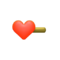 Heart Hairpin (Red) NH Icon.png