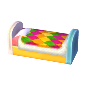 Kiddie Bed (Pastel Colored - Fruit Colored) NL Model.png